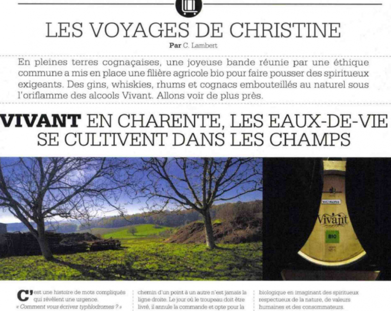 article spiritueux caveman